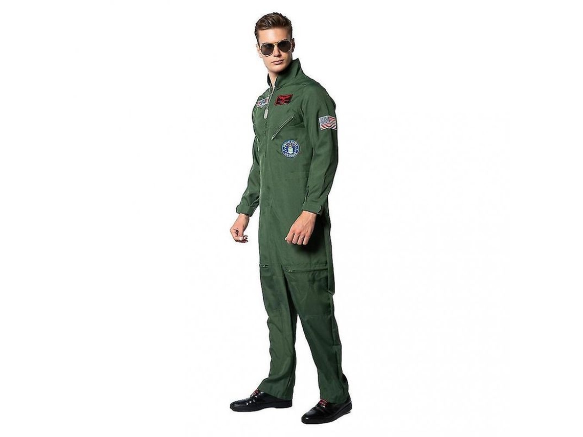 Nuevo Uniforme De Piloto De Top Gun Para Fiestas De Halloween, Juegos De Bar, Actuaciones En Grupo Y Escenarios. Tallas: S Cag