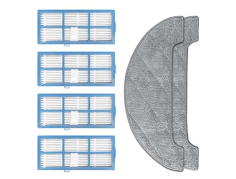Acessórios de robô de limpeza com filtro hepa para esfregar para proscenic 850t