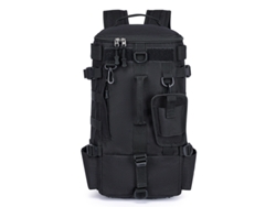 Mochila multifuncional de pesca UIMBER con compartimentos para ropa seca y mojada (negra)