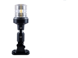 Luz de popa plegable, fácil instalación y larga duración para alta visibilidad en barcos y yates (6, blanco)