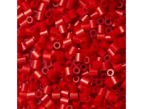 Juego de Mosaicos HAMA Set de Cuentas de Plastico midi red (1000 Peças - Rojo)