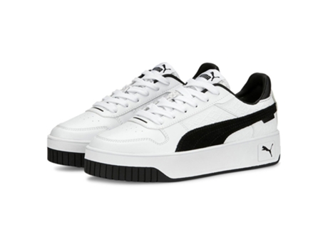 Zapatillas de Mujer PUMA Carina Street Logo Blanco (38)