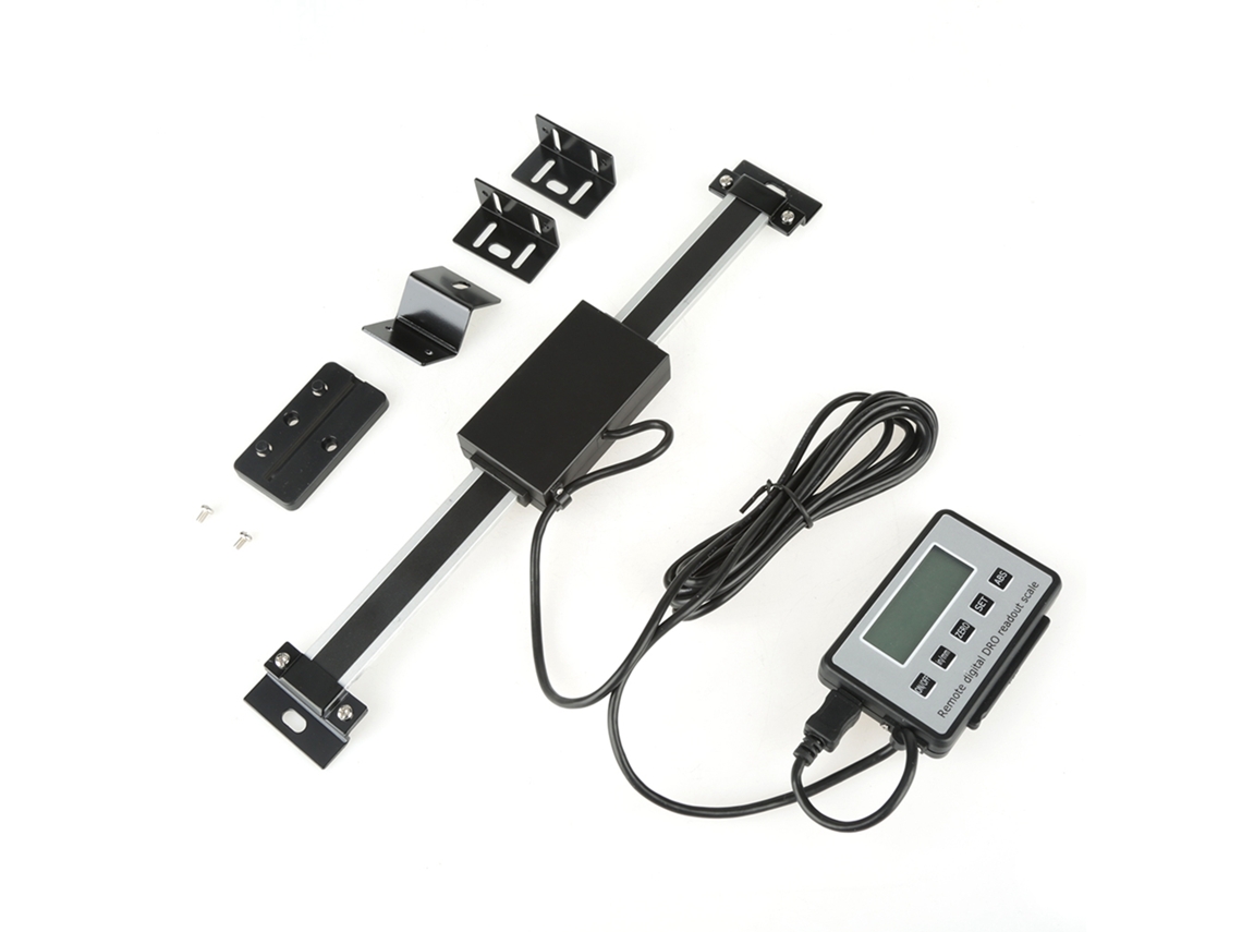 Kit De Lectura Digital Lcd De Precisión De 0-150 Mm Para Fresadoras Y Machos De Roscar Con Escala Lineal Remota.