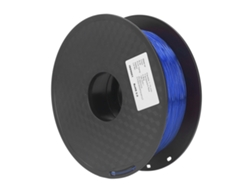 Hilo Tpu 1.75mm 1kg Flexible Sin Bloqueos Para Impresora 3d Fdm Consumibles Azul Claro