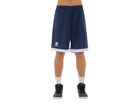 Pantalones Cortos para Baloncesto ERREA (Unisex - Azul - 2XL)