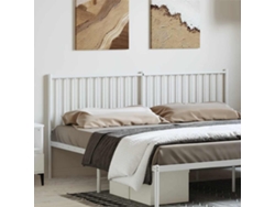 Cabecero De Metal Blanco 193 Cm