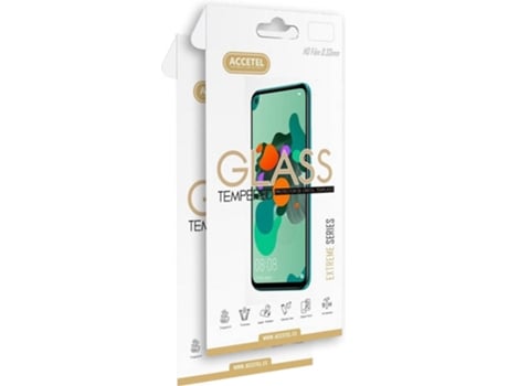 Kit Protectores 2 Unidades Cristal Templado Xiaomi Redmi Note 9S«9 Pro Accetel 2.5D Transparente