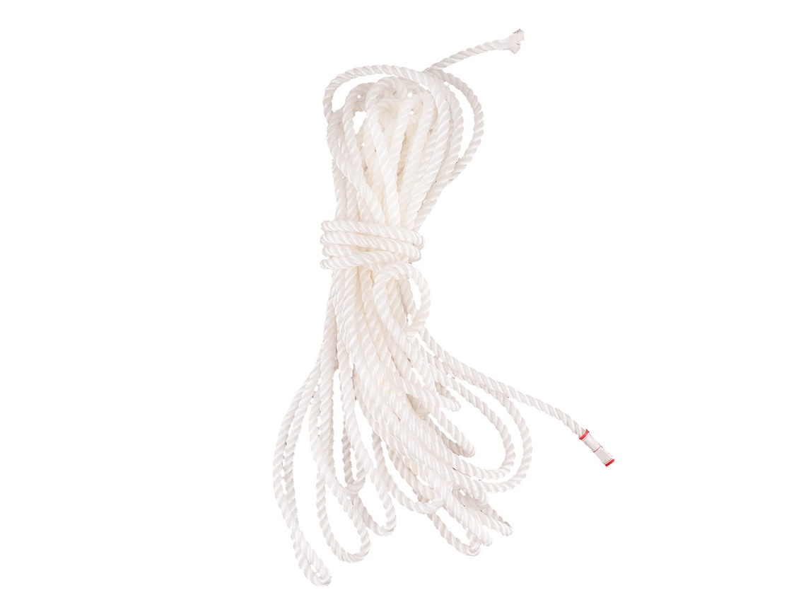 Cuerda De Nailon De Alta Resistencia Para Asegurar Camiones, Invernaderos Y Tendederos, Color Blanco, 0,0023 X 100 M