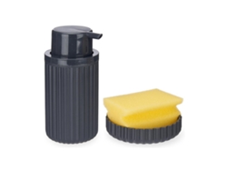 Set de Cocina 3 Piezas Antracita Plástico KINVARA
