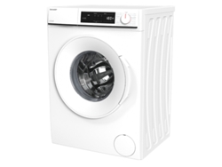 Lavadora Sharp ES-NFA8121WD-IT de carga frontal, 8 kg, 1200 rpm, blanca