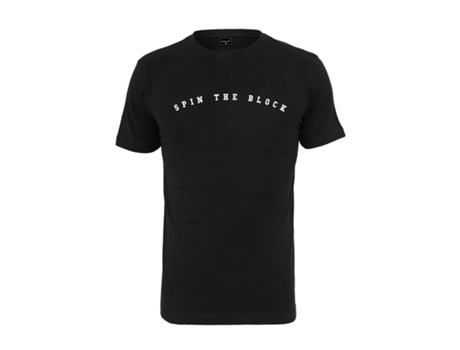 Camiseta MISTER TEE Spin The Block Negro (M)
