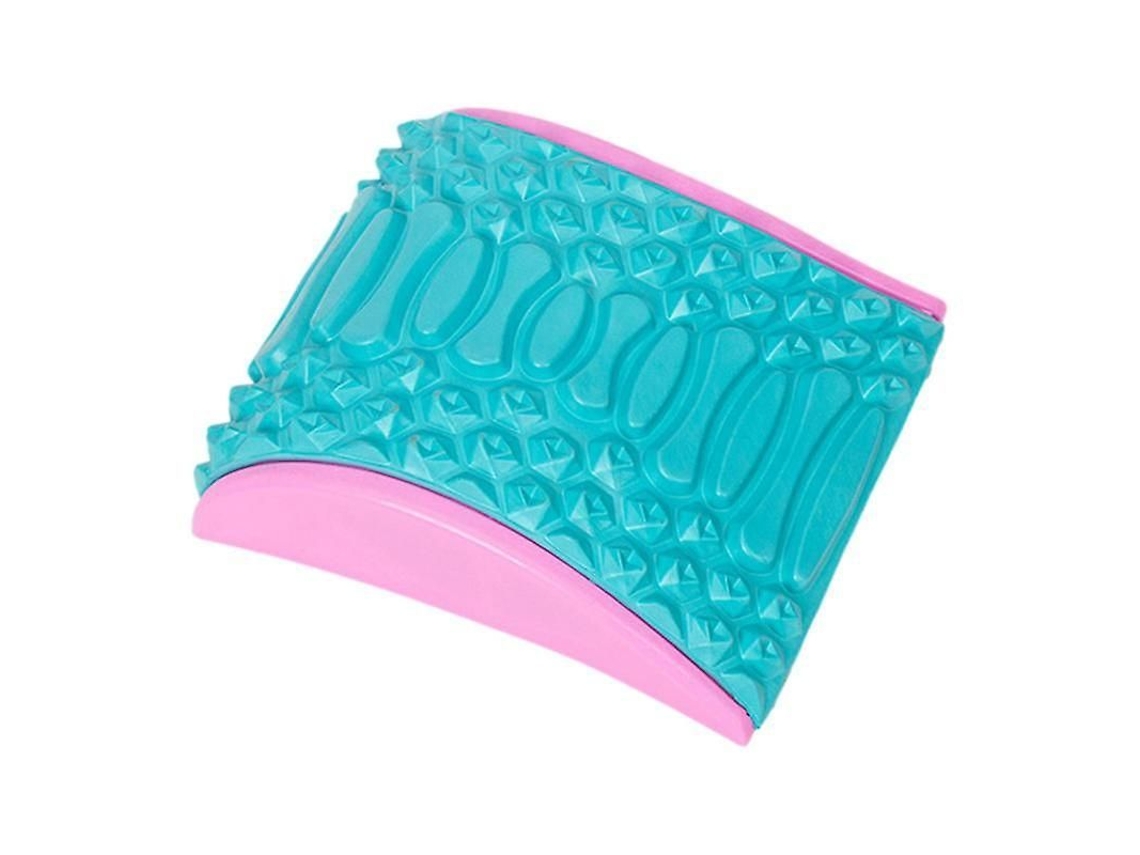 Dispositivo de Tração para Pescoço e Costas Fasst, Corretor de Corcunda Lombar e Dorsal, Alívio com Nós de Massagem, PP Azul/Rosa CARE