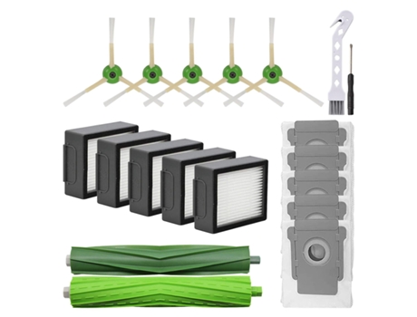 Kit de acessórios para aspirador de pó robô irobot roomba
