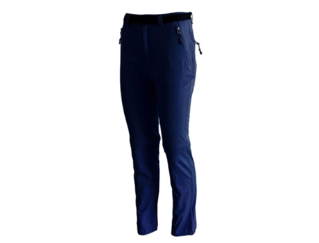 Pantalones para Mujer JOLUVI Soft4desm Azul para Montaña (S)