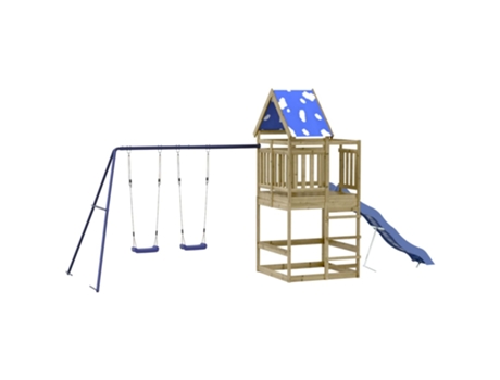 Parque infantil de exterior VIDAXL madera de pino impregnada