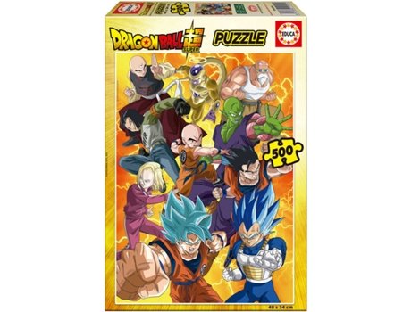 Puzzle EDUCA 500 Dragon Ball Super (Edad Mínima: 12 Años - 500 Piezas)