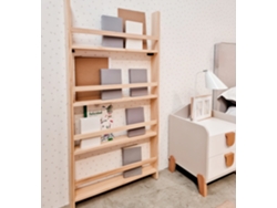Estantería Estilo Montessori Librería Para Pared Mediana (69 Cm)