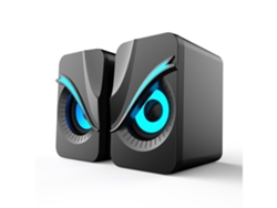 Altavoces De Rgb Pequeño Altavoz Multi Diafragma Tecnología Usb Con Cable Portátil Mini Altavoz Subwoofer Gusshious
