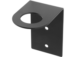 Soporte De Pared Para Botellas De Jabón En Acero Inoxidable, Color Negro, Fácil Instalación Y Compatibilidad.