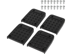 Paquete De 4 Almohadillas De Goma Antideslizantes Para Un Agarre Mejorado Para Interiores Y Exteriores, Incluye