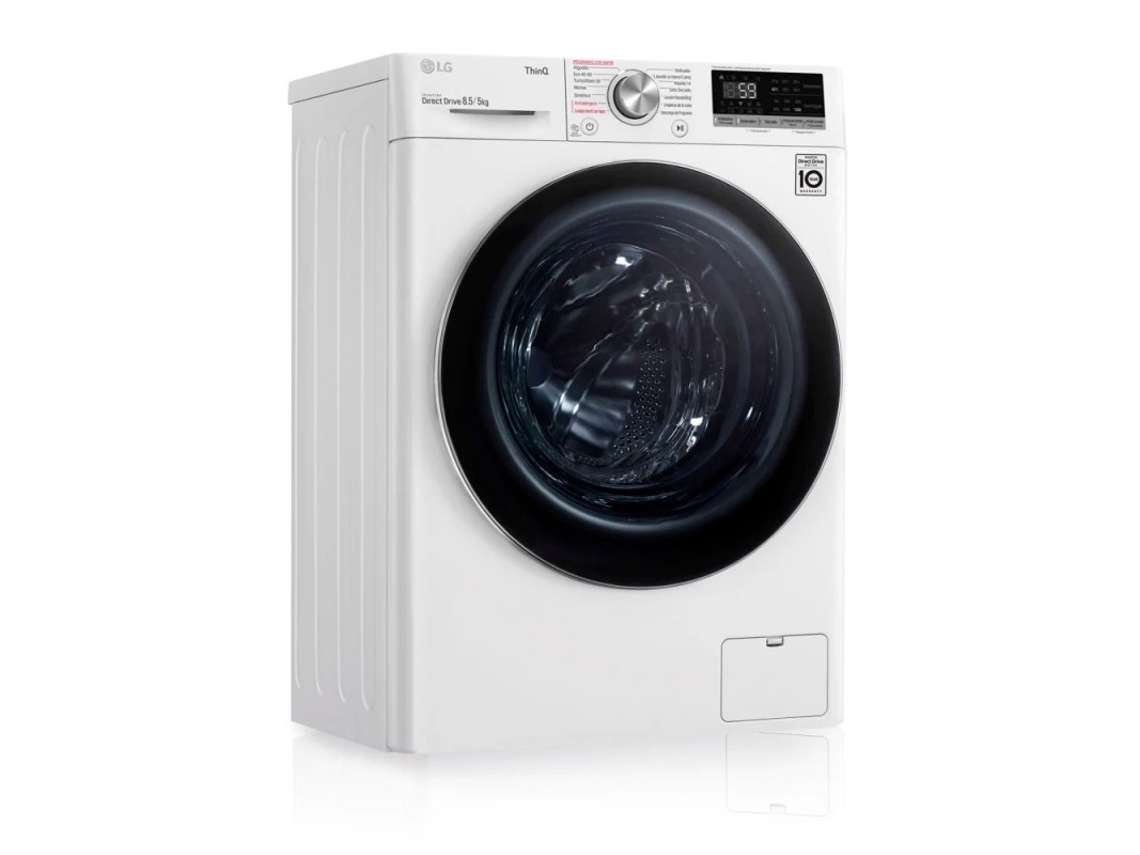 Lavasecadora LG F2DV5S85S2W (5/8.5 kg - Blanco)