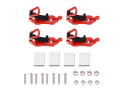 Soporte de pared para estantería, 4 juegos Primerox