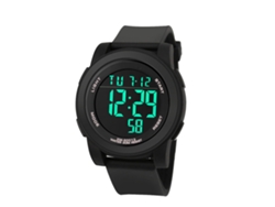 Reloj De Pulsera De Acero Inoxidable Con Números Romanos Nary Alloy, Resistente Al Agua, Para Hombre, Color Plata Y Negro.