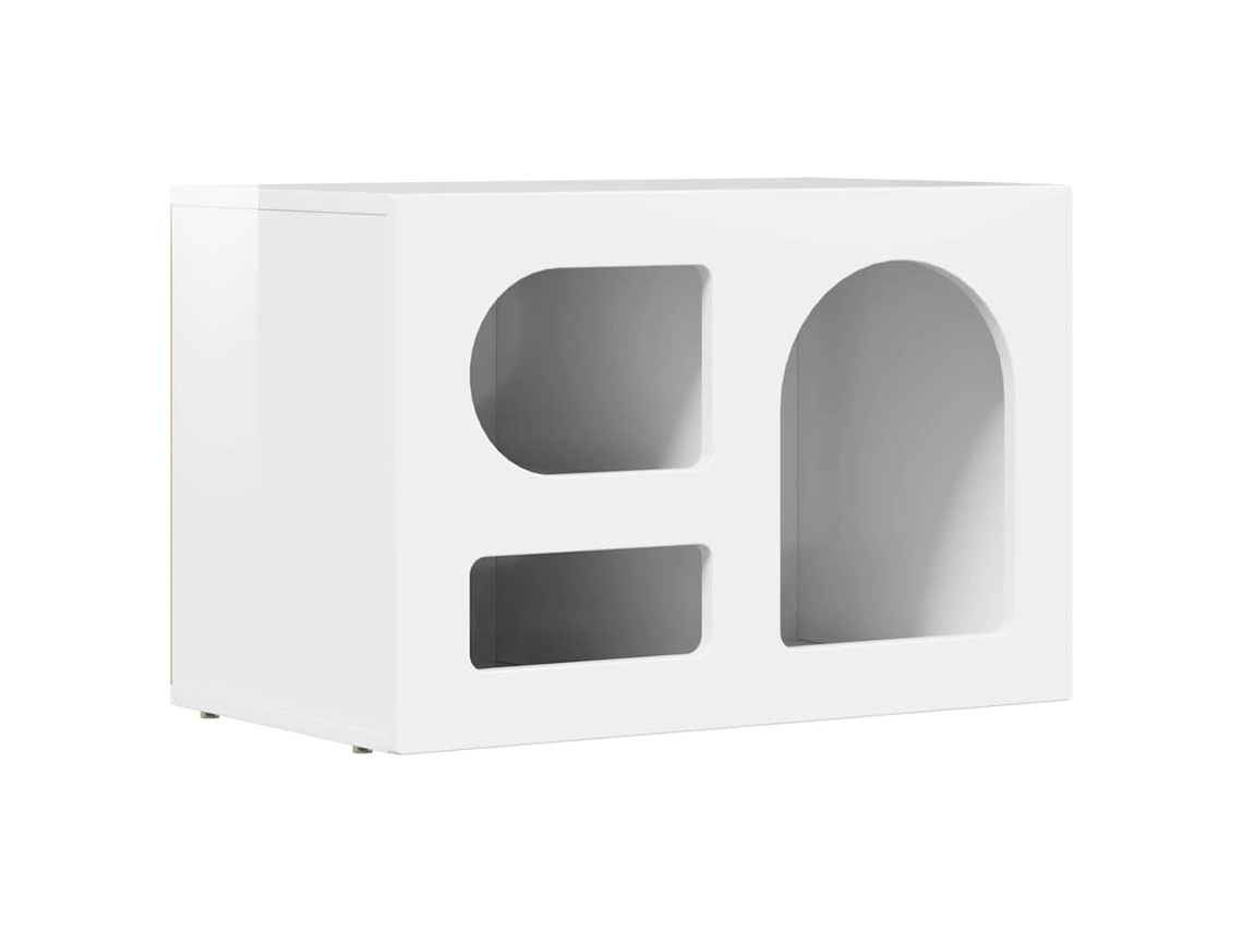 Mueble De Tv | Armario Para Tv | Gabinete De Tv Brillante 60 X 35 X 40 Cm Madera De Ingeniería