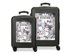 Bolsa de abdominales Kuromi Dream Closer con capacidad de 68,77 l, color negro, Sanrio