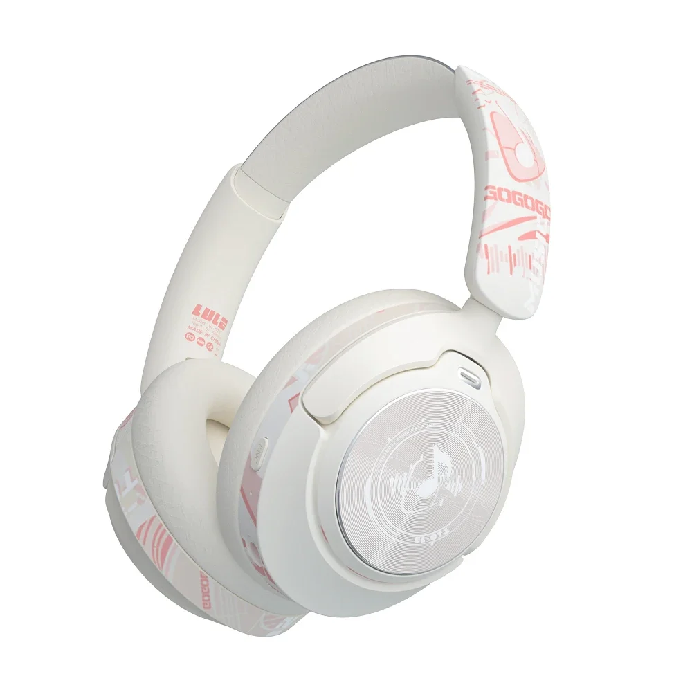 Auriculares Inalámbricos Híbridos Con Cancelación Activa De Ruido Y Bluetooth 5.4 (blancos) Con Micrófono