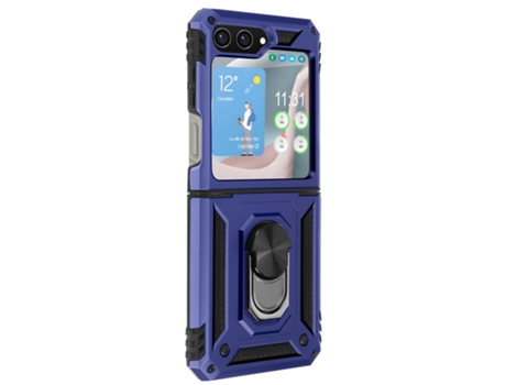 Funda para Samsung Galaxy Z Flip 5 AVIZAR Acrílico Azul
