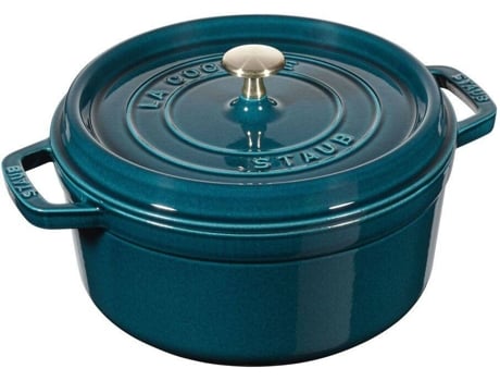 Cacerola STAUB (Azul - Hierro Fundido - 24 cm)