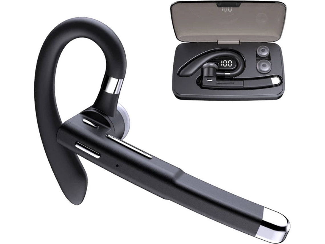 Auriculares Bluetooth KLACK AURCOCHEYYK520 (In Ear - Negro)