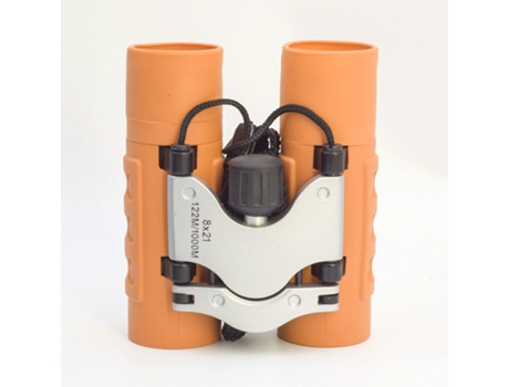 Prismáticos CHRONUS Children's 8X21 Life Waterproof El mejor regalo para niños Amarillo