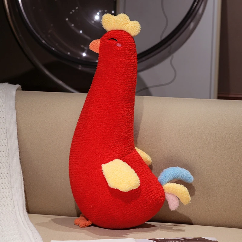 Cojín Decorativo Para Sofá Con Diseño De Pollo (60 Cm), Divertido Y Creativo.