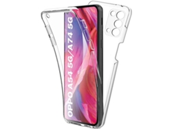 Carcasa Oppo A74 5G FullBody Transparente