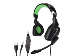 Auriculares Estéreo Supraaurales Para Juegos De 3,5 Mm Con Control De Volumen Para Switch, Ps4 Y Xbox.