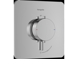 Termostato empotrado Hansgrohe Ecostat Comfort Q para 1 usuario, 33712000, color cromo