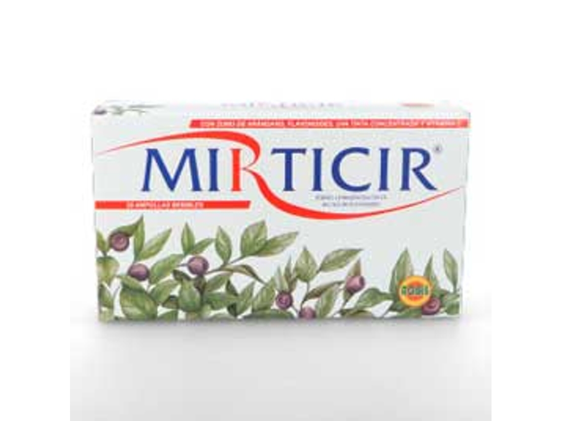 Complemento Alimentar ROBIS Mirticir 20 Ampolas (Fresa)