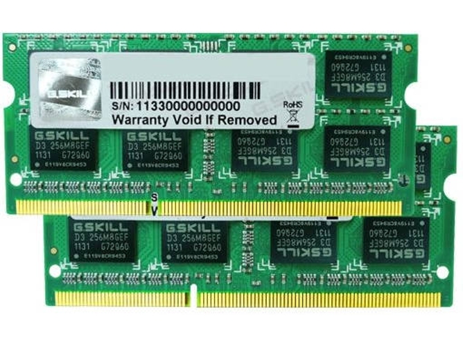 Memoria RAM DDR3 G.SKILL F3-1333C9D-8GSA (2 x 4 GB - 1333 MHz - CL 9)