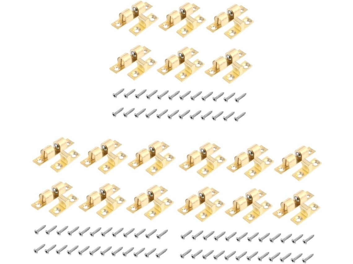 18piezas Tension Catch Puertas Armario Tornillos Gabinetes