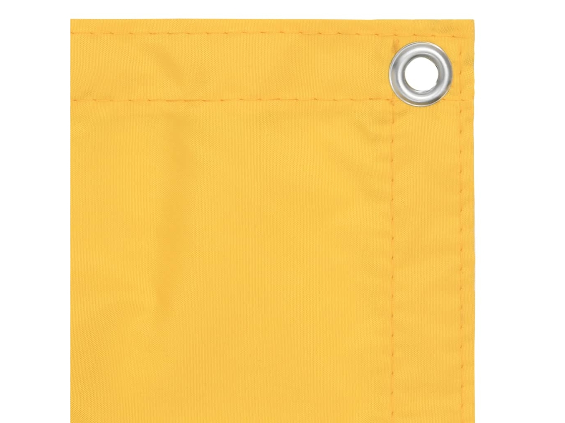 Maison Exclusive - Toldo Para Balcón Tela Oxford Amarillo 90x500 Cm