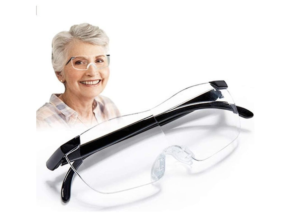 Lentes De Aumento Como Ayudas Para La Lectura Y La Visión, Con Un Aumento Del 160% Para Personas Mayores Y Con Discapacidad Visual.