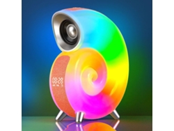 2026-luz De Concha Inteligente Con Música Y Audio Bt, Control App, Luz Despertador, Luz De Sueño Y Ruido Blanco