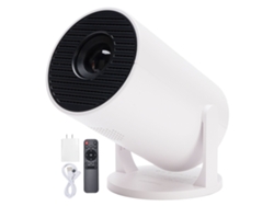 Proyector De Películas Portátil 1080p Con Wifi Bluetooth Y Corrección Automática De Keystone Para Exteriores Y Hogar