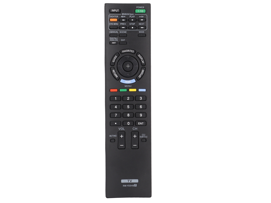 Controle Remoto Para Tv Sony Kdl-32ex507 Kdl-40ex507 Kdl-46ex507 Controle De Televisão