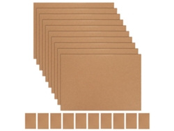 Cartón Corrugado A5 15x21 Cm 20 Hojas Para Manualidades Embalaje Y Envío Láminass Para Bricolaje Y Protección De
