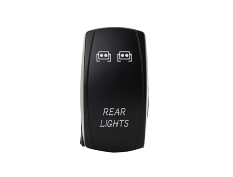 5 pines para polaris rzr xp 900 1000 ranger interruptor basculante de luz led[Verde]