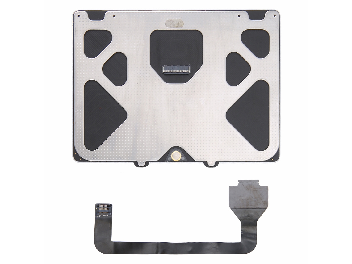 Touchpad Aetheria Silver para Macbook Pro A1286 2009-2012 con cable plano de repuesto.