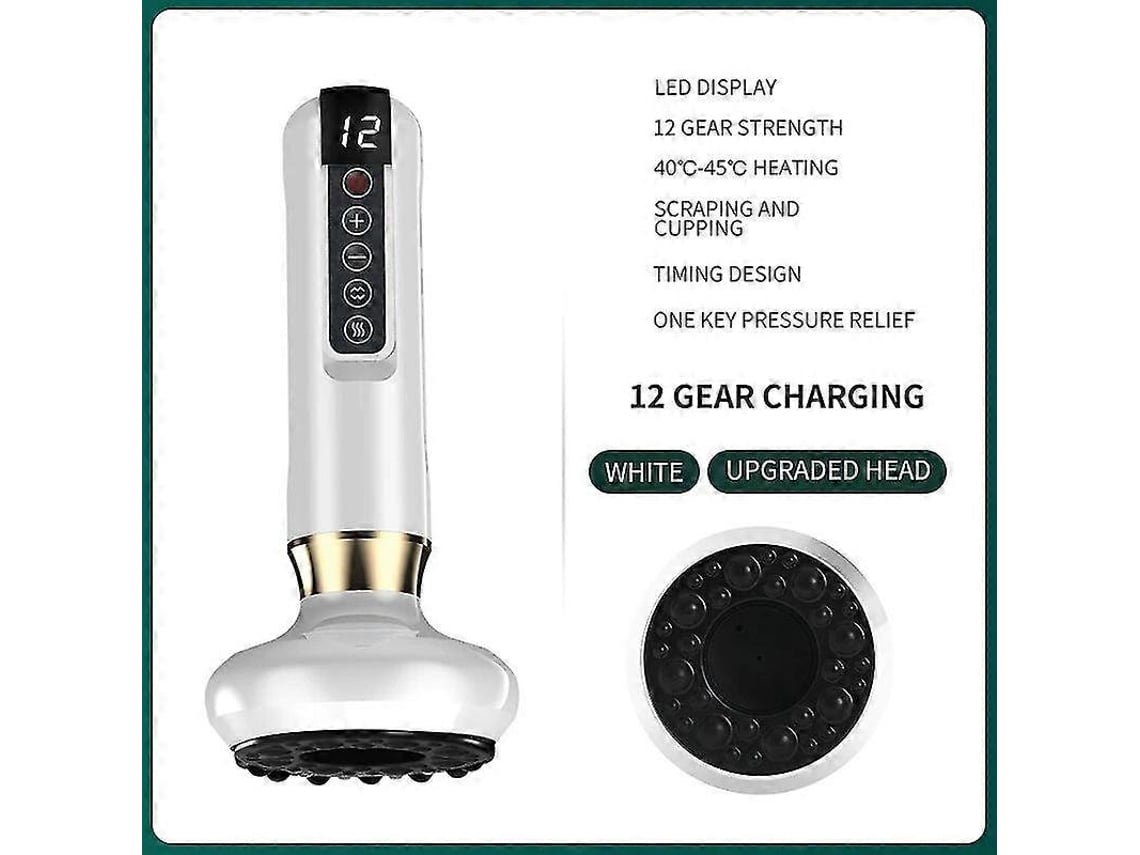 Masajeador Eléctrico Con Ventosas, Ventosas Al Vacío, Guasha, Anticelulitis, Belleza, Salud, Afeitado, Calor Infrarrojo, Terapia De Masaje Adelgazante